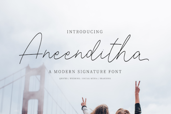 Aneenditha Font: A Handwritten Typeface for Crafters