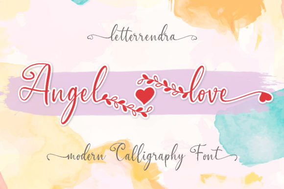 Angel Love Font: Elevating Web Design with Romantic Script
