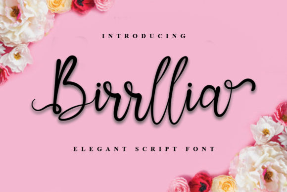 Birrllia: A Handwritten Font for Branding
