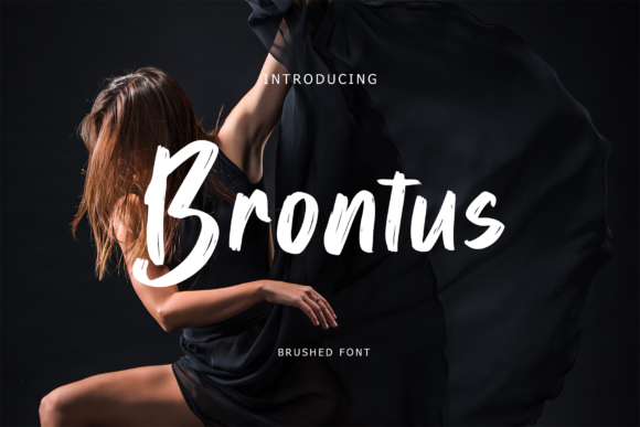 Brontus: A Handwritten Font for Modern Brands