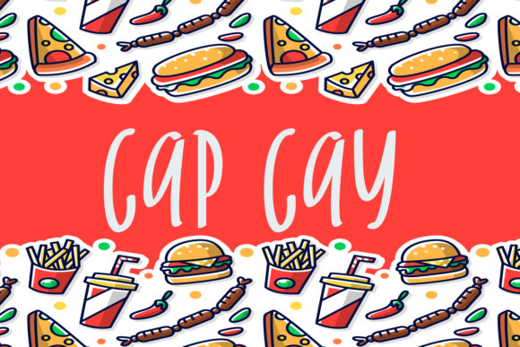 Cap - Cay: A Handwritten Font for Makers