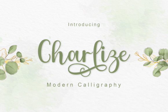 Charlize: A Script Font for Editorial Elegance