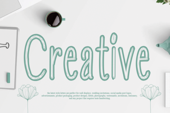 Creative: A Handwritten Font for Modern Web Design