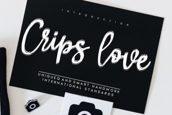 Crips Love Font: Elevate Your Campaign Visuals