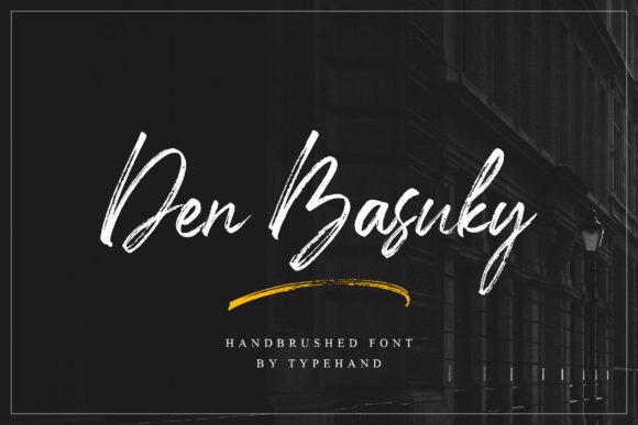 Den Basuky Font: A Handwritten Typeface for Makers