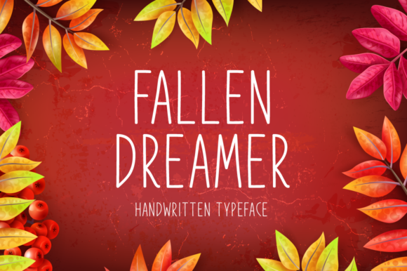 Fallen Dreamer Font for Editorial Design