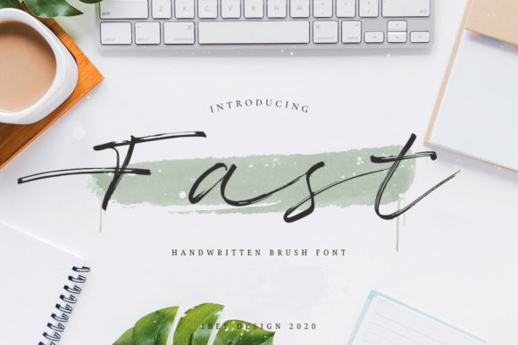 Fast: A Relaxed Handwritten Font for Editorial Design