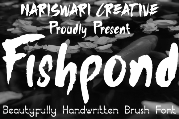 Fishpond: A Handwritten Font for Web Design