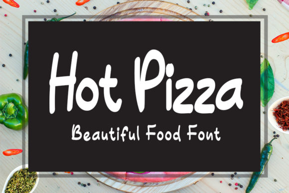 Hot Pizza Font: A Joyful Typeface for Web Design