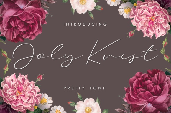 Joly Cvist: A Sweet Handwritten Font for Makers