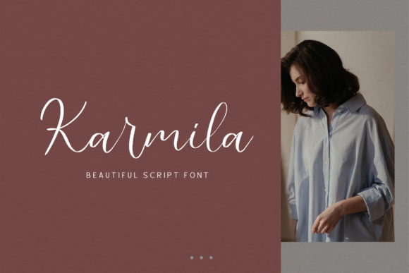 Karmila: A Script Font That Elevates Brand Identity