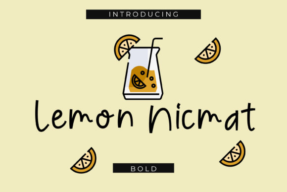 Lemon Nicmat Font: A Fresh Brand Upgrade