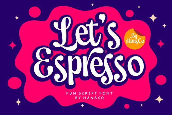 Let’s Espresso: A Handwritten Font for Warm Branding