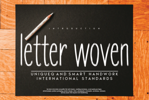 Letter Woven Font: A Campaign Designer’s Review