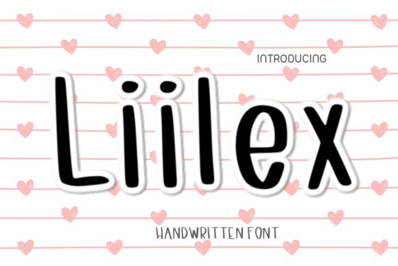Liilex: A Handwritten Font for Editorial Charm