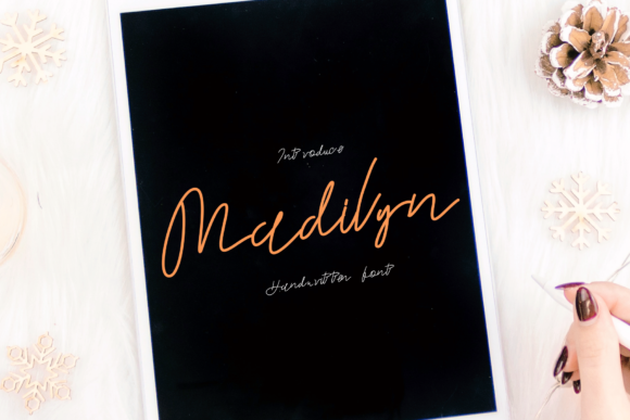 Madilyn: The Handwritten Font for Scroll-Stopping Designs
