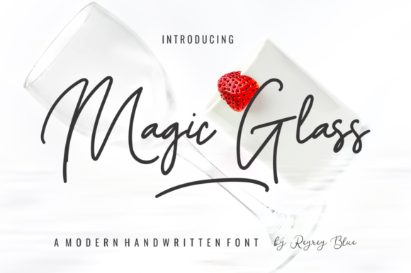 Magic Glass: A Handwritten Font for Modern Campaigns