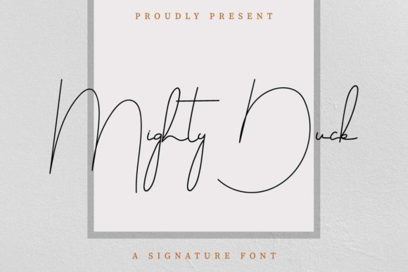 Mighty Duck Font: A Web Designer’s Review