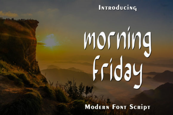 Morning Friday: A Handwritten Font for Editorial Calm