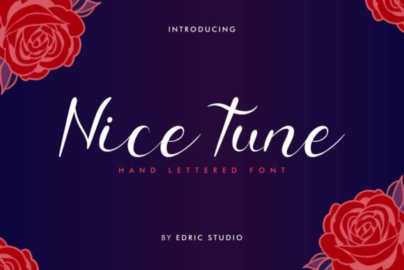 Nice Tune: A Handwritten Font for Modern Web Design