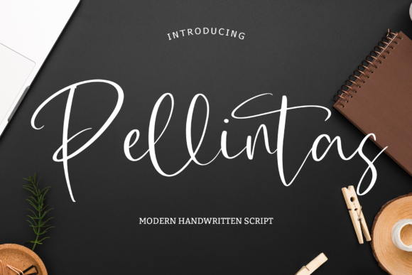 Pellintas: A Handwritten Font for Modern Web Design