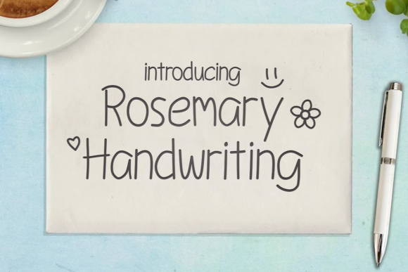 Rosemary Handwriting: A Typeface for Editorial Warmth