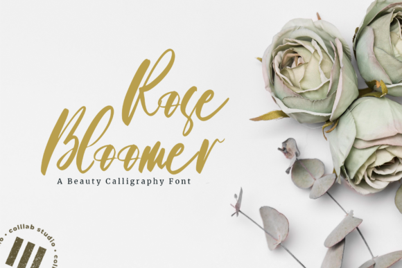 Roses Bloomer: An Elegant Handwritten Font for Editorial Design
