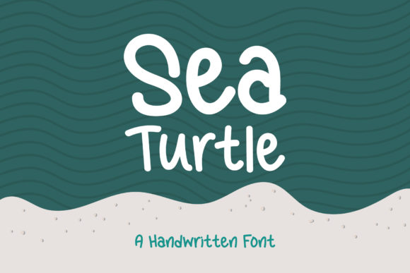 Sea Turtle: A Handwritten Font for Editorial Charm