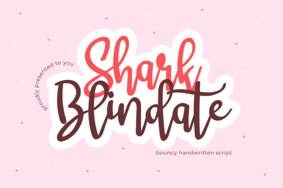 Shark Blindate: A Relaxed Handwritten Font for Editorial Design