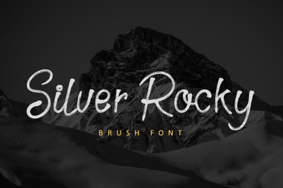 Silver Rocky: A Handwritten Font for Bold Branding