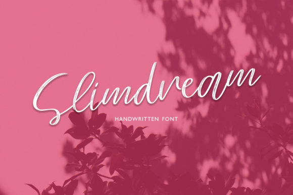 Slimdream: A Handwritten Font for Makers