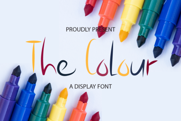 The Colour: A Joyful Handwritten Font for Web Design